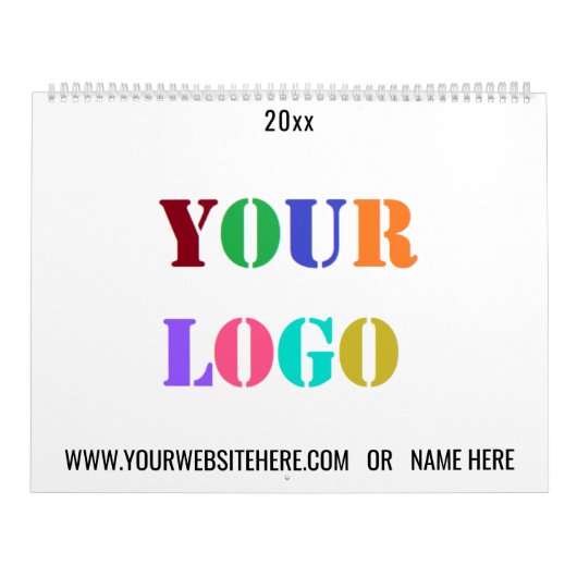 Beispiel für benutzerdefinierte Logos und Geschäft Kalender (Titelbild)