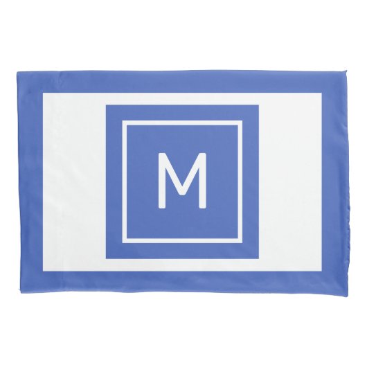 Beispiel für benutzerdefinierte Monogramme und Nam Kissenbezug (Vorderseite)