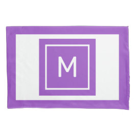 Beispiel für benutzerdefinierte Monogramme und Nam Kissenbezug