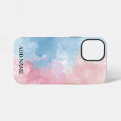 Beispiel für benutzerdefinierte Pastelkunst - Abst iPhone Hülle (Rückseite (Horizontal))