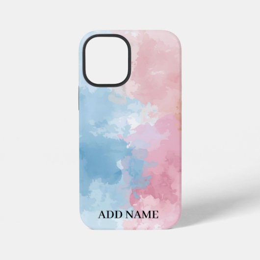 Beispiel für benutzerdefinierte Pastelkunst - Abst iPhone Hülle (Rückseite)