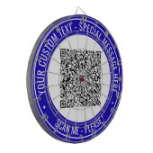 Beispiel für benutzerdefinierten QR-Code-Dart-Main Dartscheibe (Vorderseite Links)