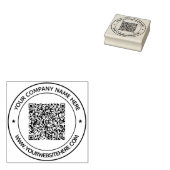 Beispiel für benutzerdefinierten QR-Code und gerun Gummistempel (Stempel)