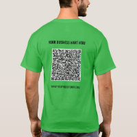 Beispiel für benutzerdefinierten Text für den QR-T