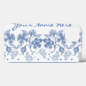 Beispiel für benutzerdefiniertes Indiz, weißes Blu Case-Mate iPhone Hülle (Rückseite (Horizontal))