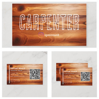 Beispiel für Beruflichen QR-Code des Carriers Visitenkarte