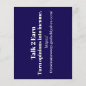 Beispiel für Business Flyer (Hinten)