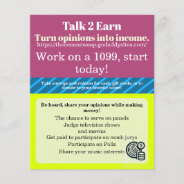 Beispiel für Business Flyer