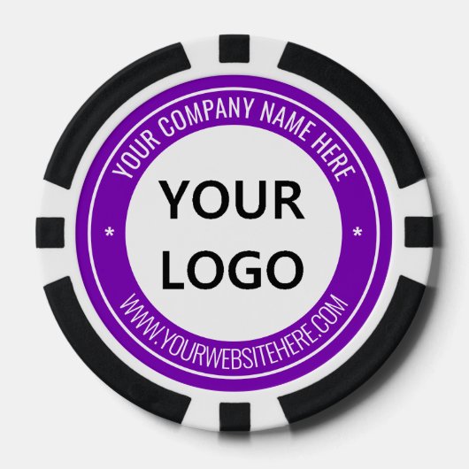 Beispiel für das Design eigener Poker-Chips Pokerchips (Vorderseite)