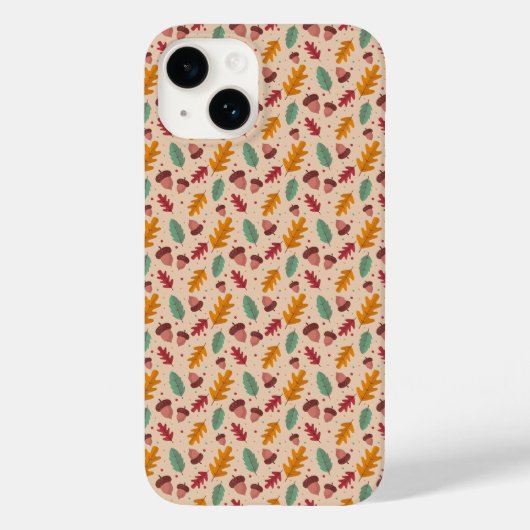 Beispiel für das Herbstmuster Leaf iPhone Case-Mate iPhone Hülle (Rückseite)