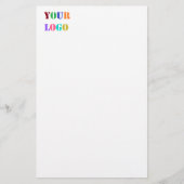 Beispiel für das Logo für Unternehmen Briefpapier (Vorderseite)