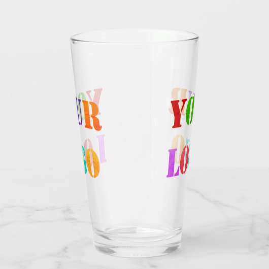 Beispiel für das Logo-Geschäft Glas (Rechts)