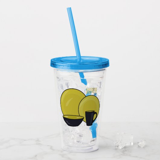 Beispiel für das Set von Tableware Cartoon Acryltrinkbecher (Vorderseite Ice)