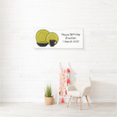 Beispiel für das Set von Tableware Cartoon Banner (Insitu)