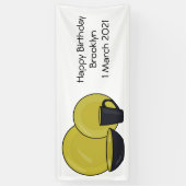 Beispiel für das Set von Tableware Cartoon Banner (Vertikal)