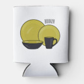 Beispiel für das Set von Tableware Cartoon Dosenkühler (Vorderseite)