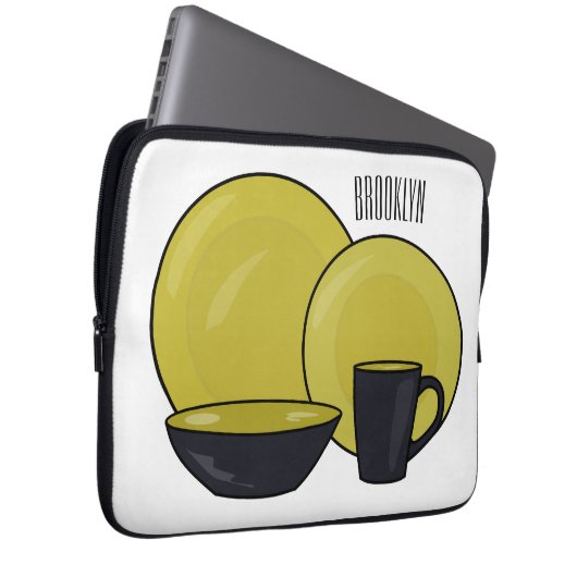 Beispiel für das Set von Tableware Cartoon Laptopschutzhülle (Vorne Rechts)