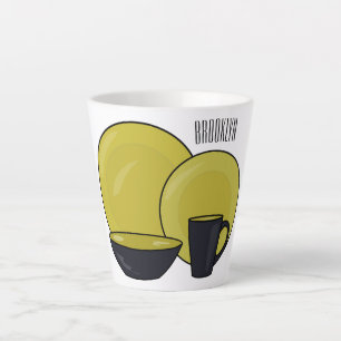 Beispiel für das Set von Tableware Cartoon Milchtasse