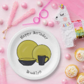 Beispiel für das Set von Tableware Cartoon Pappteller (Party)
