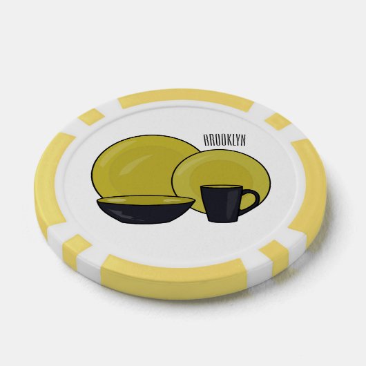 Beispiel für das Set von Tableware Cartoon Pokerchips (Einzeln)