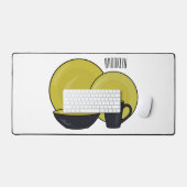 Beispiel für das Set von Tableware Cartoon Schreibtischunterlage (Tastatur & Maus)