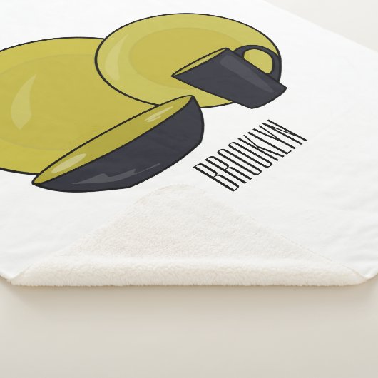 Beispiel für das Set von Tableware Cartoon Sherpadecke (3/4)