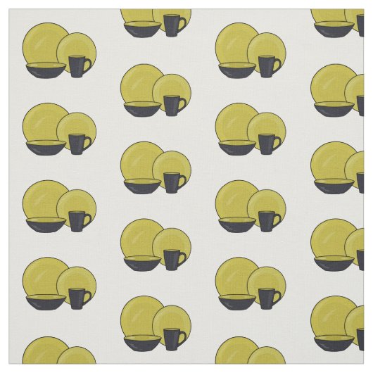Beispiel für das Set von Tableware Cartoon Stoff (Muster)