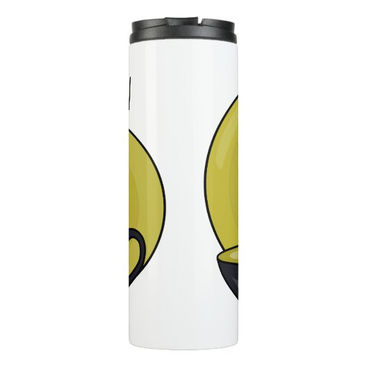 Beispiel für das Set von Tableware Cartoon Thermosbecher (Rückseite)