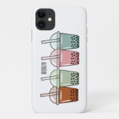 Beispiel für den Cartoon von Bubble Tee Case-Mate iPhone Hülle (Rückseite)