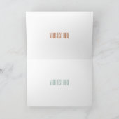 Beispiel für den Cartoon von Bubble Tee Karte (Innenseite)