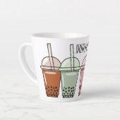Beispiel für den Cartoon von Bubble Tee Milchtasse (Linke Ecke)