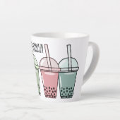Beispiel für den Cartoon von Bubble Tee Milchtasse (Rechte Ecke)