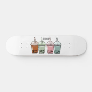 Beispiel für den Cartoon von Bubble Tee Skateboard