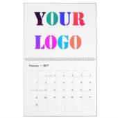 Beispiel für den Geschäftskalender für kundenspezi Kalender (Feb 2027)