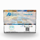 Beispiel für den Host Award Fotoblock (Vorderseite)