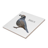 Beispiel für den kalifornischen Cartoon Fliese (Seite)