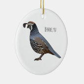 Beispiel für den kalifornischen Cartoon Keramik Ornament (Rechts)