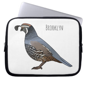 Beispiel für den kalifornischen Cartoon Laptopschutzhülle