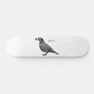 Beispiel für den kalifornischen Cartoon Skateboard