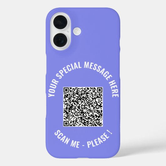 Beispiel für den QR-Code iPhone-Fall: Benutzerdefi Case-Mate iPhone Hülle (Rückseite)