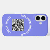 Beispiel für den QR-Code iPhone-Fall: Benutzerdefi Case-Mate iPhone Hülle (Rückseite (Horizontal))