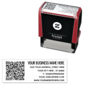 Beispiel für die Briefmarke der beruflichen Entwur Permastempel (Beispiel)