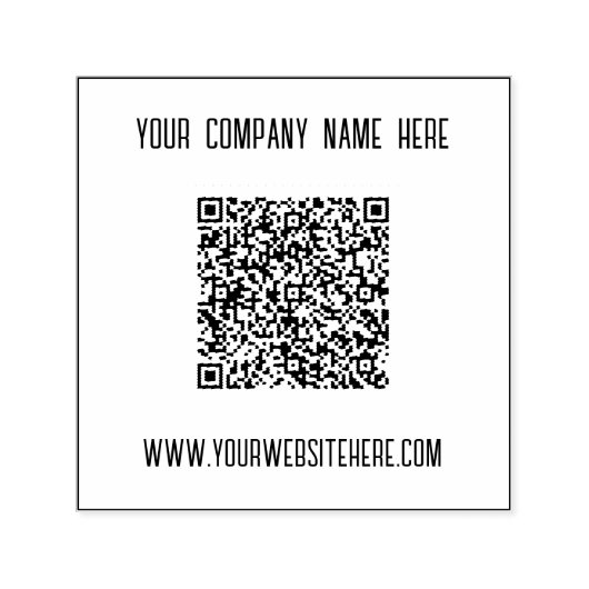 Beispiel für die Briefmarke der QR-Code-Website Permastempel (Design)