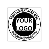 Beispiel für die Briefmarke Ihres Firmenlogos Gummistempel (Prägung)
