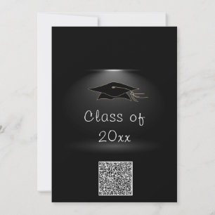 Beispiel für die Einladung Ihres QR-Abschlusses
