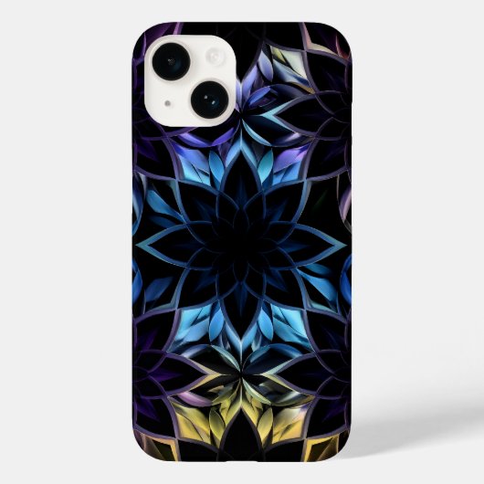 Beispiel für die geometrische Blume Case-Mate iPhone Hülle (Rückseite)
