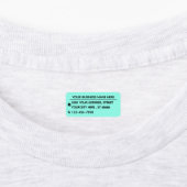 Beispiel für die Namen Ihrer Firmenanschrift Etiketten (Befestigt)