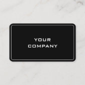 Beispiel für die personalisierte Visitenkarte (Vorderseite)