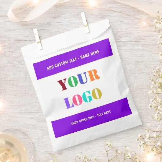 Beispiel für die Verwendung Ihres Logos oder Fotos Geschenktütchen (Ausgeschnitten)