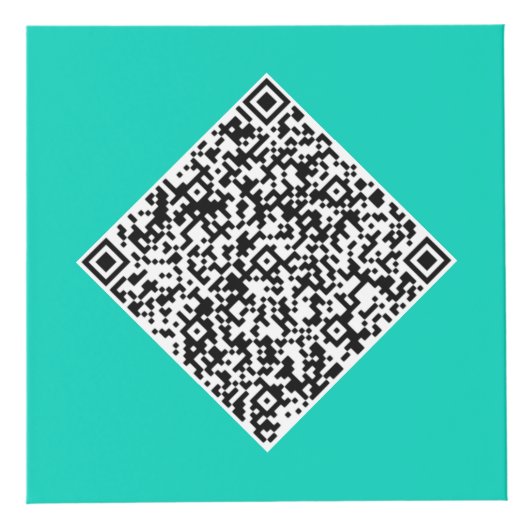 Beispiel für die Werbeaktion von QR-Logos für Unte Würfel (Rechts)